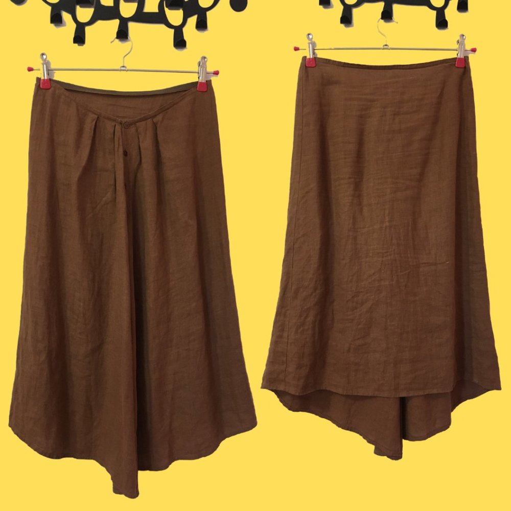 KOOKAÏ French Linen Summer Skirt